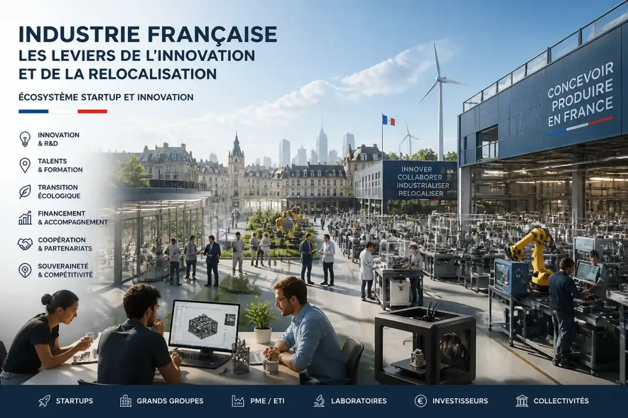 Industrie française : les leviers de l'innovation et de la relocalisation