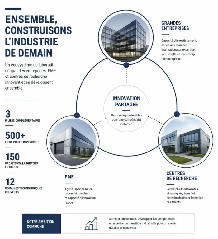 Écosystème de l'industrie innov fr et collaboration industrielle